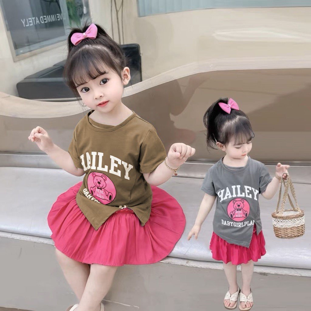 [Hoàn tiền  6%] (8-28kg) Đồ bộ bé gái QATE899 Đồ bộ cho bé gái xinh xắn TB295 TN296