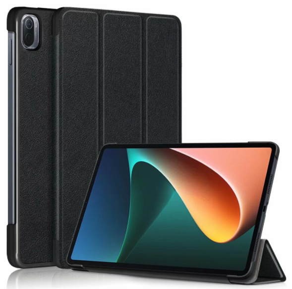 Bao da lưng cứng cho Xiaomi Mi Pad 5, Mi Pad 5 Pro nắp gập giá đỡ tư tính
