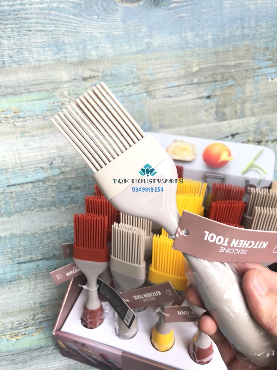 [Hcm]Silicone Lock&Lock Oil Brush Lol126