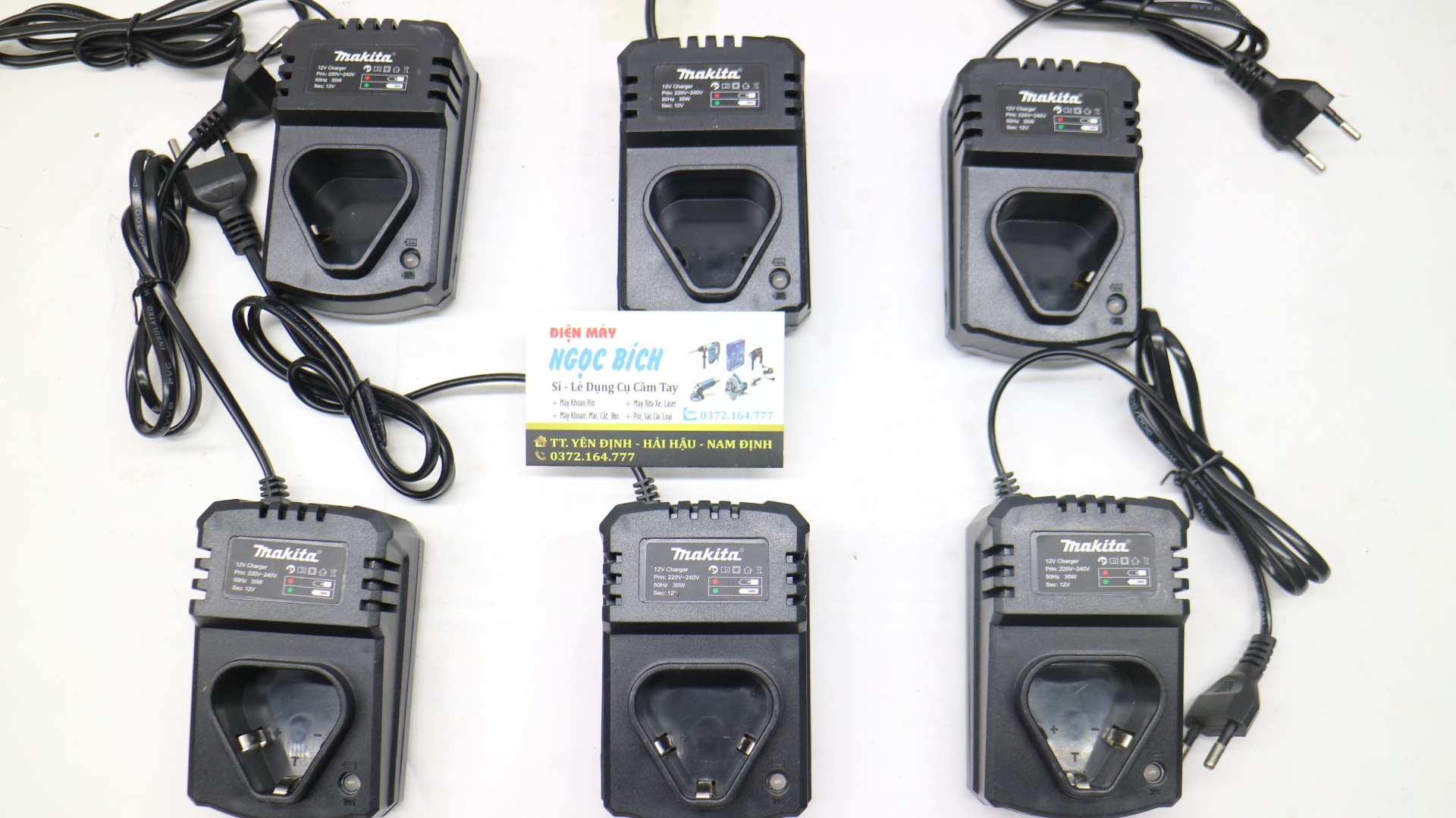 Dock sạc pin 12V dùng cho máy khoan pin 12V