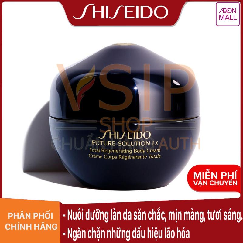 Kem dưỡng thể nuôi dưỡng làn da săn chắc, mịn màng Shiseido Future Solution LX Total Regenerating Body Cream 200ml nhập khẩu