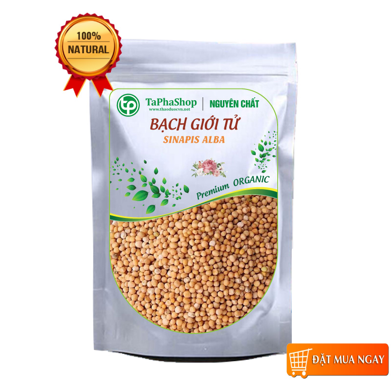 Bạch giới tử khô 1kg - Thảo Dược Tấn Phát