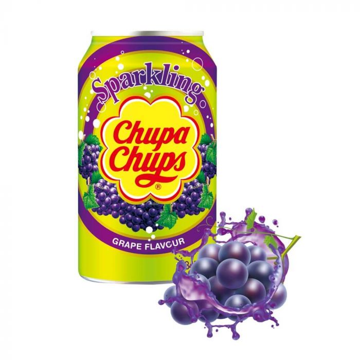 Sparkling Chupa Chups Vị Nho 345Ml