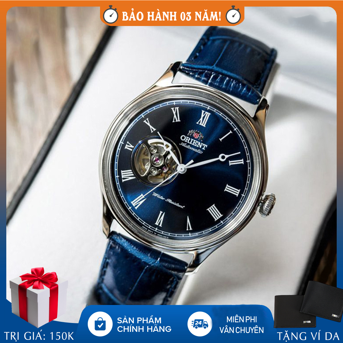 Đồng Hồ Nam Orient FAG00004D0 [ Chính Hãng Full Box ] Caballero , Automatic , Dây Da