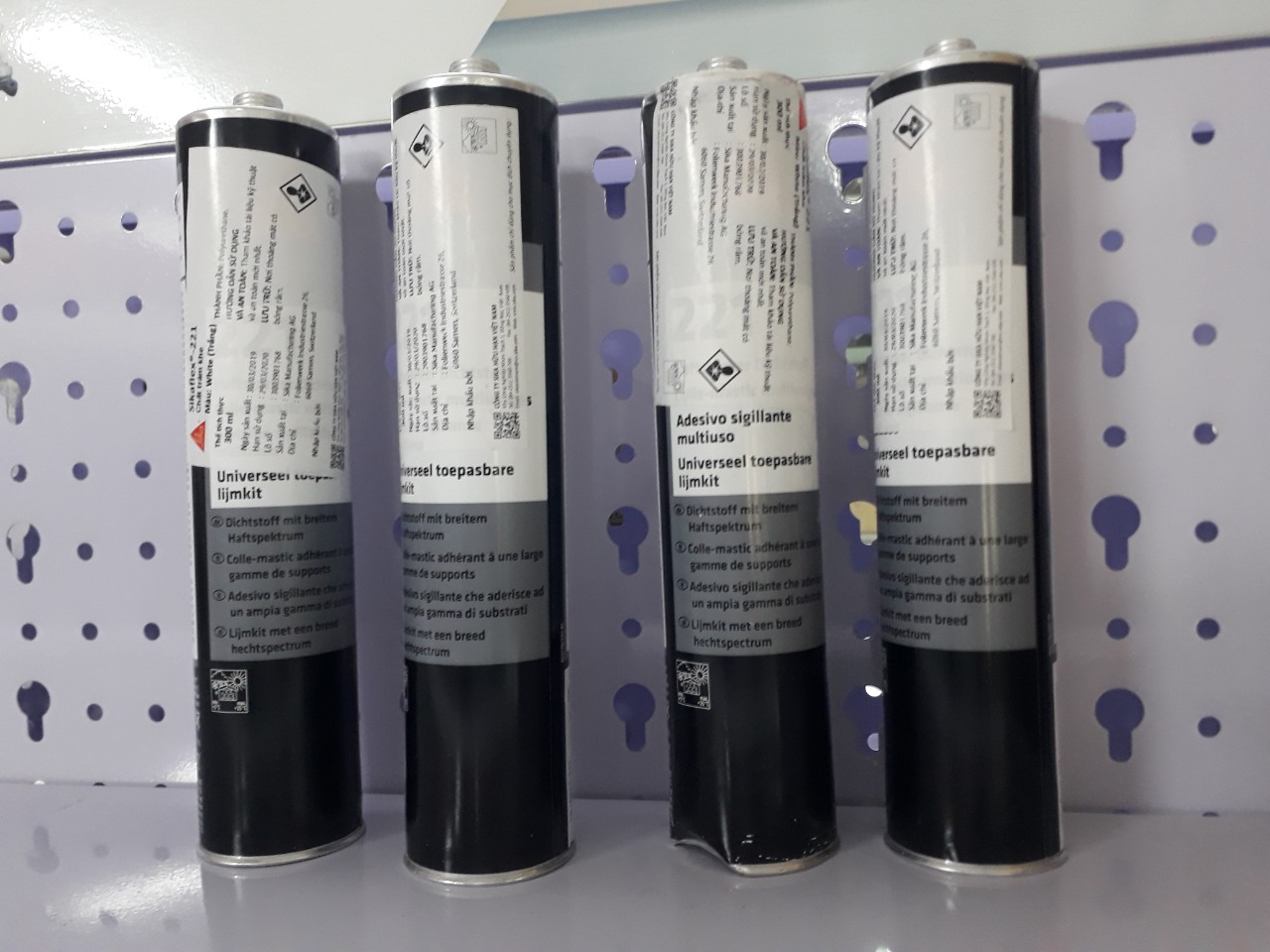 (Chính hãng) Sika flex 221 (Trắng) - Keo trám khe