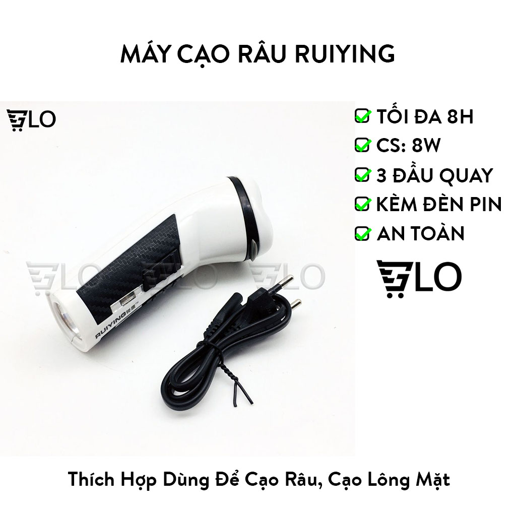 Máy cạo râu ruiying fs198 có đèn led