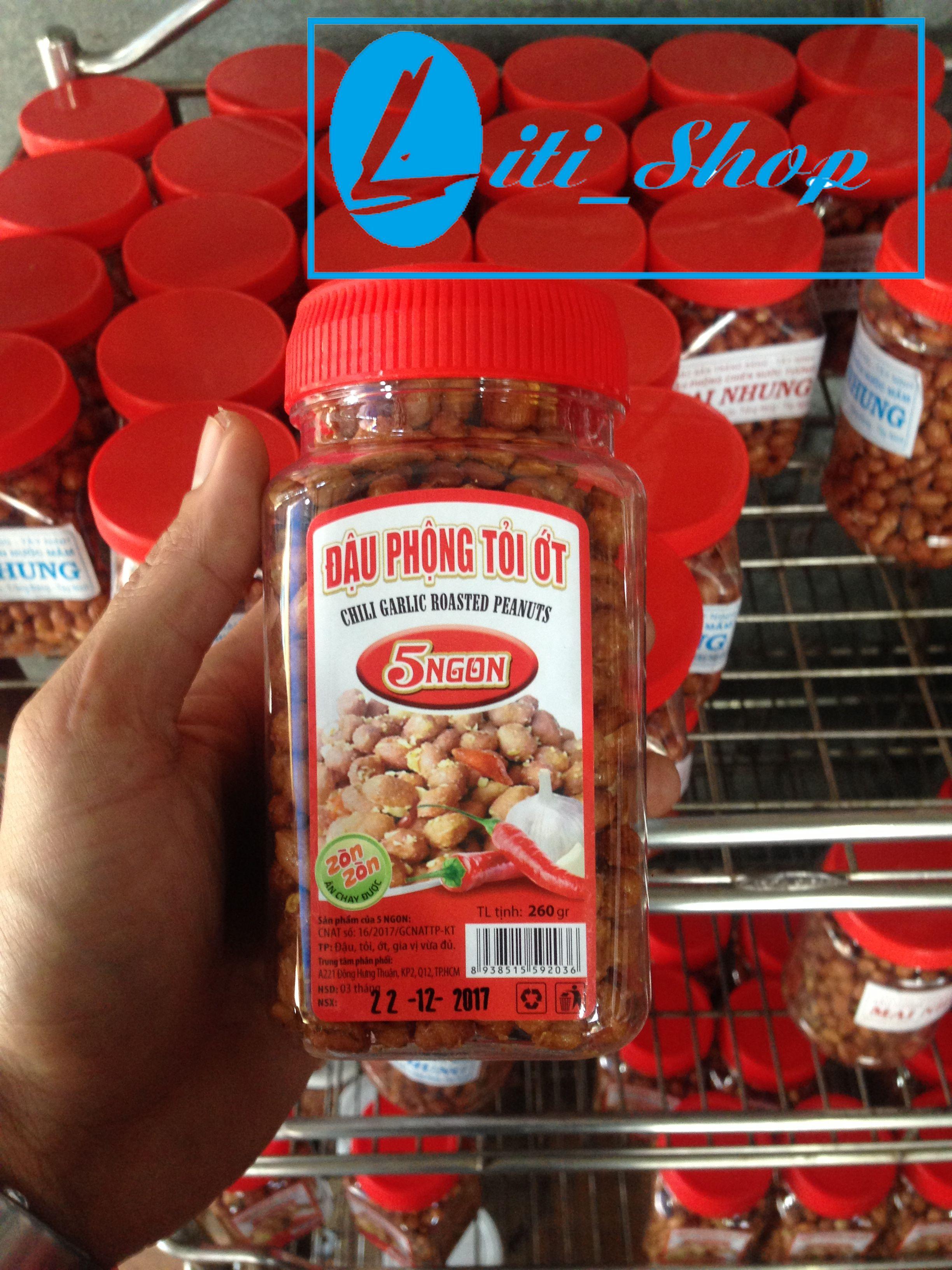 Đậu phọng rang tỏi ớt 250GR