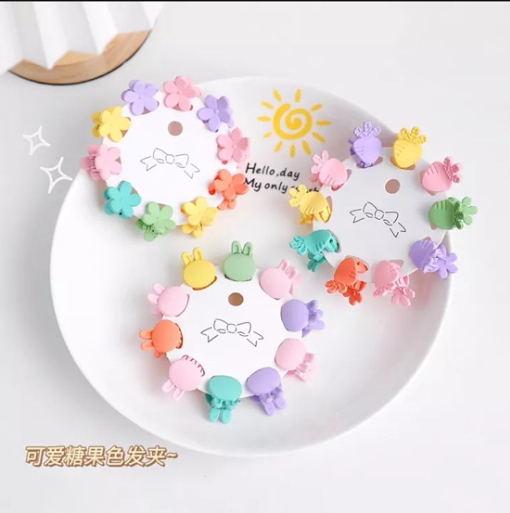 Set 5 kẹp tóc nhiều kiểu dáng dễ thương