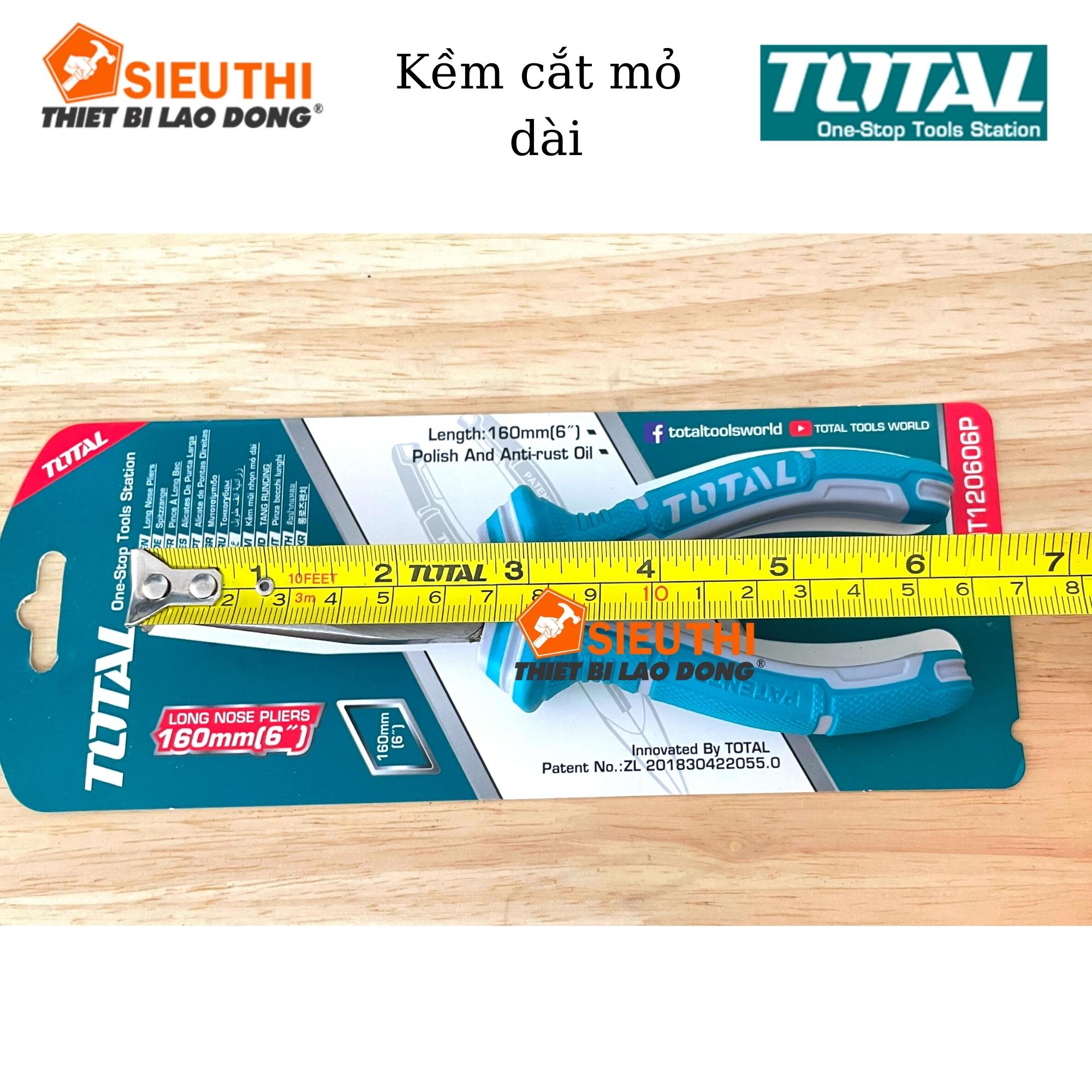 KỀM CẮT MỎ DÀI TOTAL THT120606P