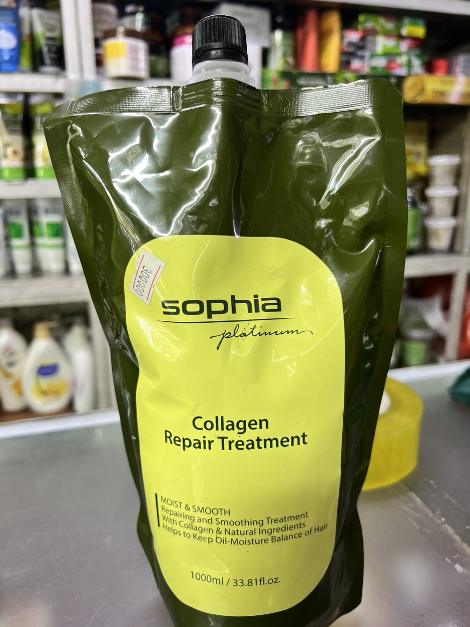Kem hấp phục hồi tóc Collagen Sophia Repair Treatment Platinum