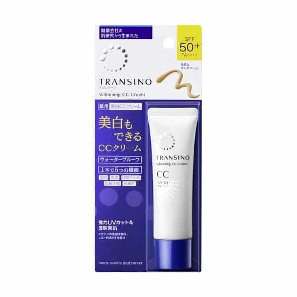 kem trang điểm Cc transino white cream SPF50+ 30g