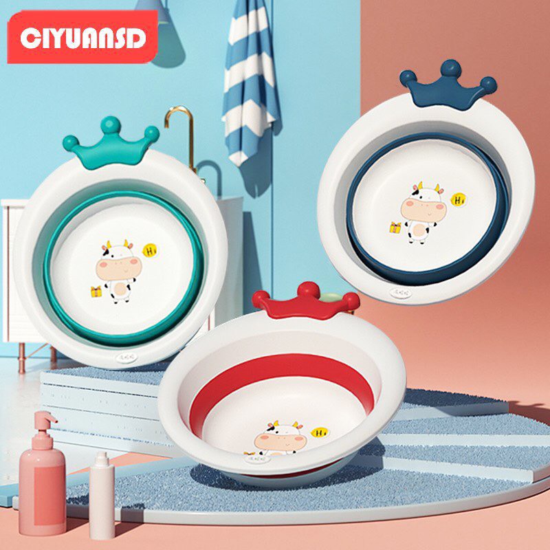 Chậu rửa mặt gấp gọn ♥️♥️dễ thương,tiện lợi♥️♥️FREESHIP
