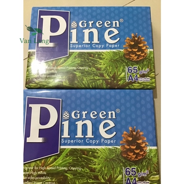 Giấy A4 Pine Green 500 tờ