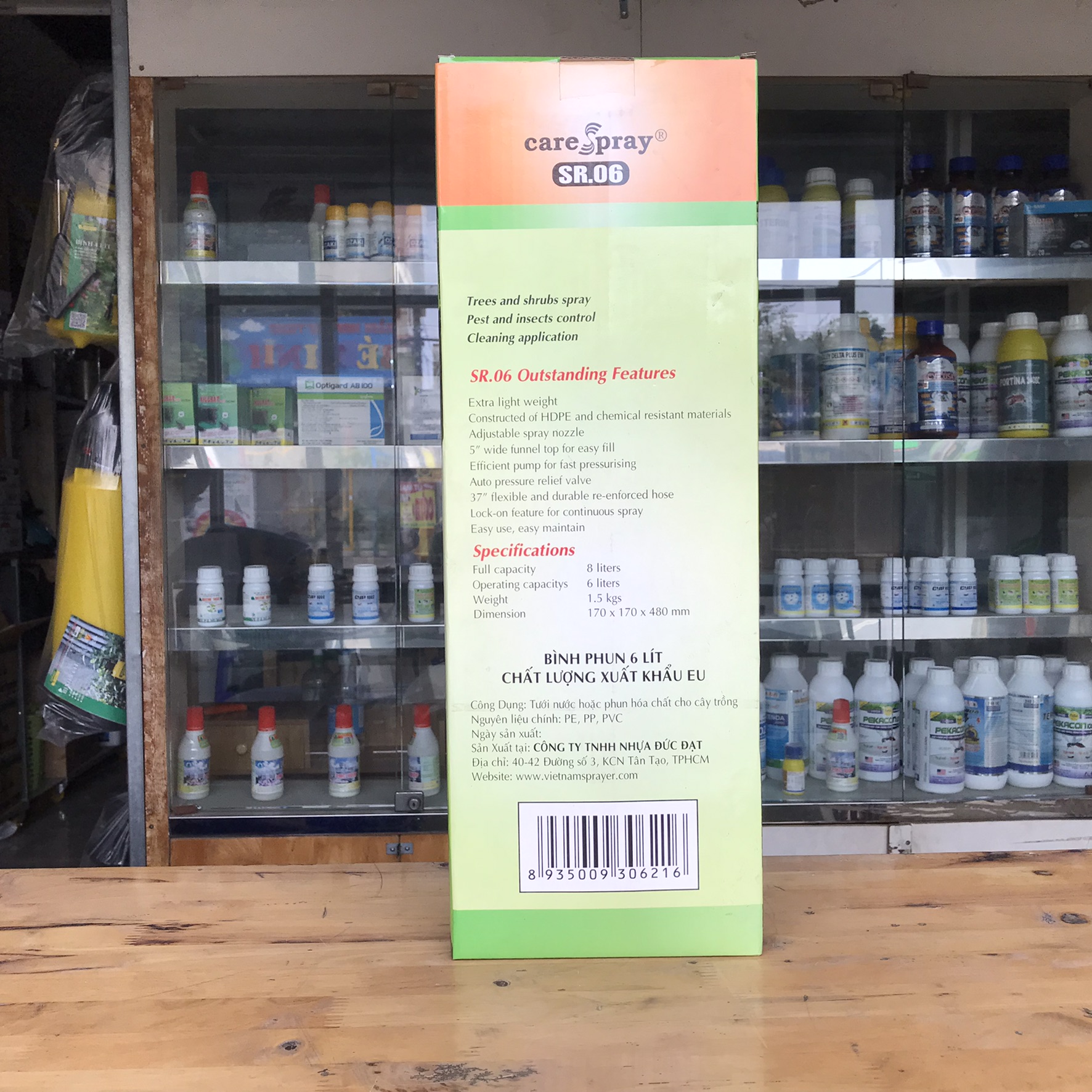 Bình tưới cây, phun thuốc 6 lít
