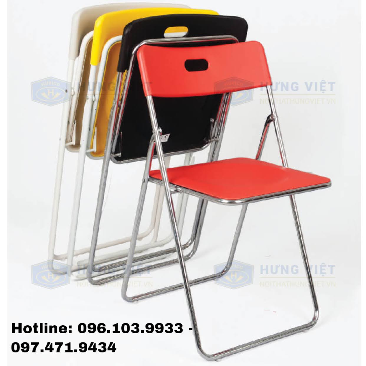 [KV Hà Nội] [Chính hãng] Ghế Gấp INOX Xuân Hoà GI-22-00