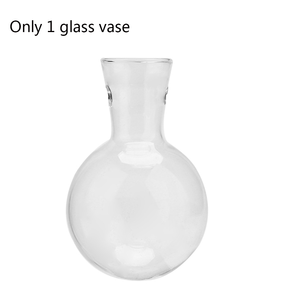 YH4F Trang trí nội thất Đồ cũ Terrarium Tabletop Cây cảnh Bình thủy tinh Chậu hoa Bình trồng cây thủy canh Khung gỗ