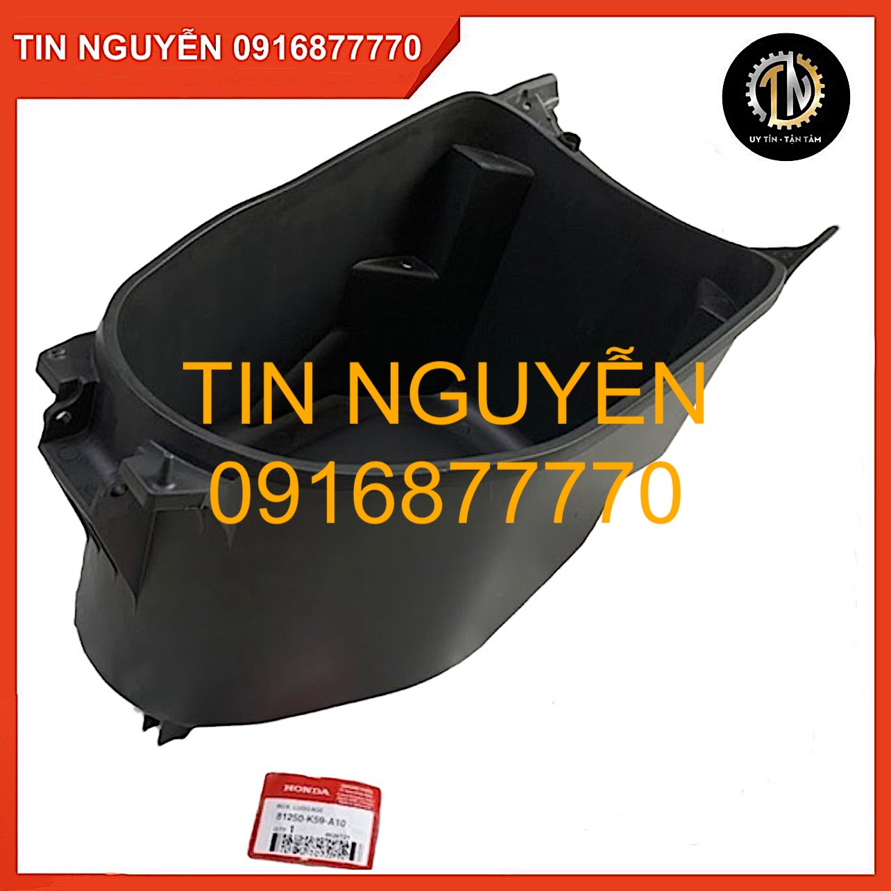 Hộc cốp vario click 2015 - 2017 chính hãng honda