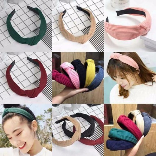 Bờm buộc tóc turban kute