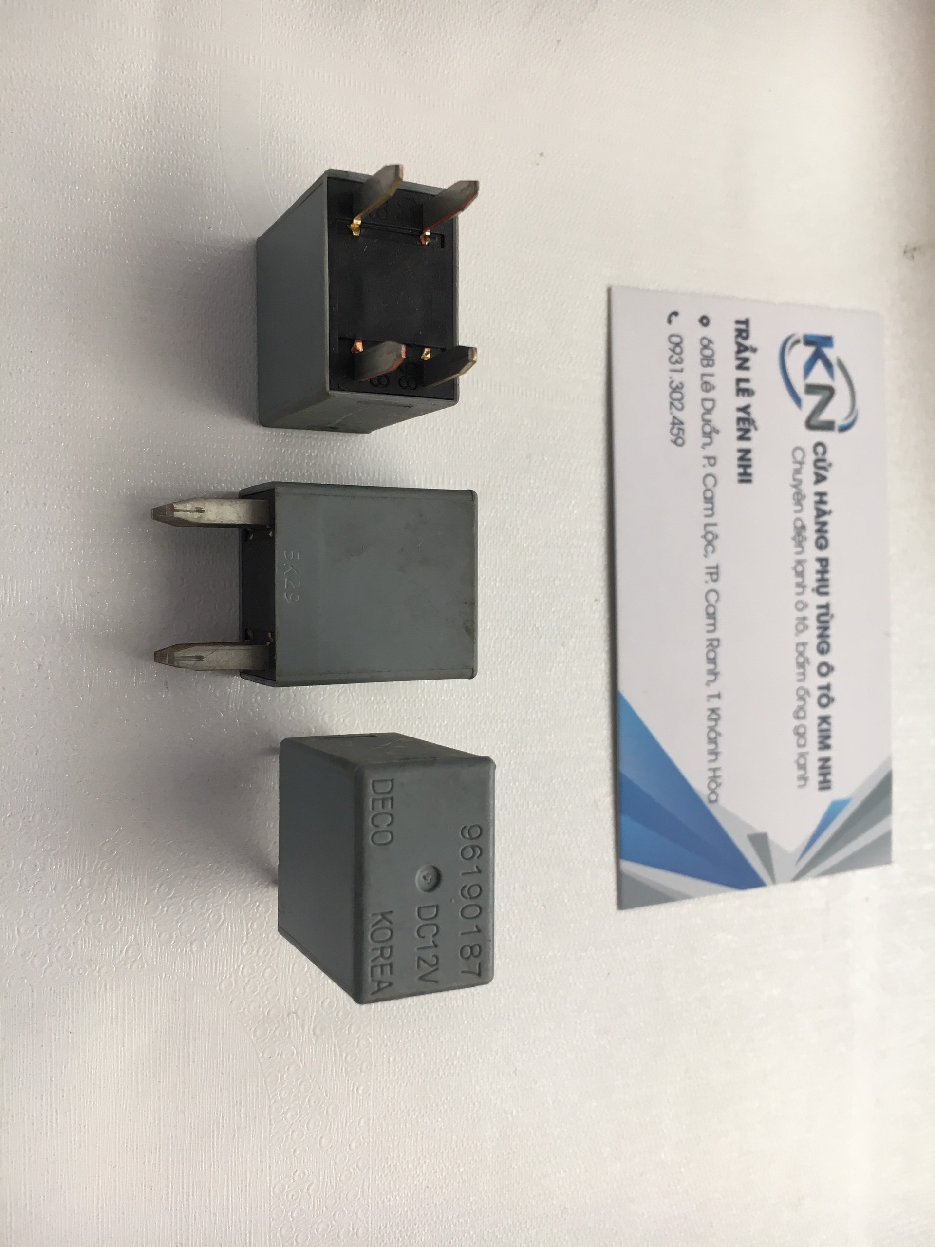 Role (Relay) Buick châm kim nhỏ 4 chân 12V (Hàng Bãi) Deco Korea