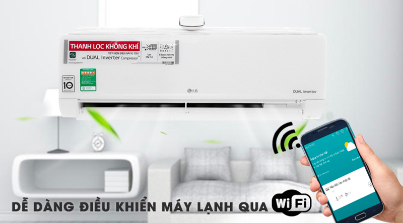 [GIAO TẠI HCM] -  Máy lạnh LG sang trọng Inverter 2.5 HP V24API1