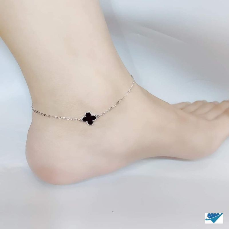 BỘ TRANG SỨC CỎ 4 LÁ BẠC (giá lẻ món)