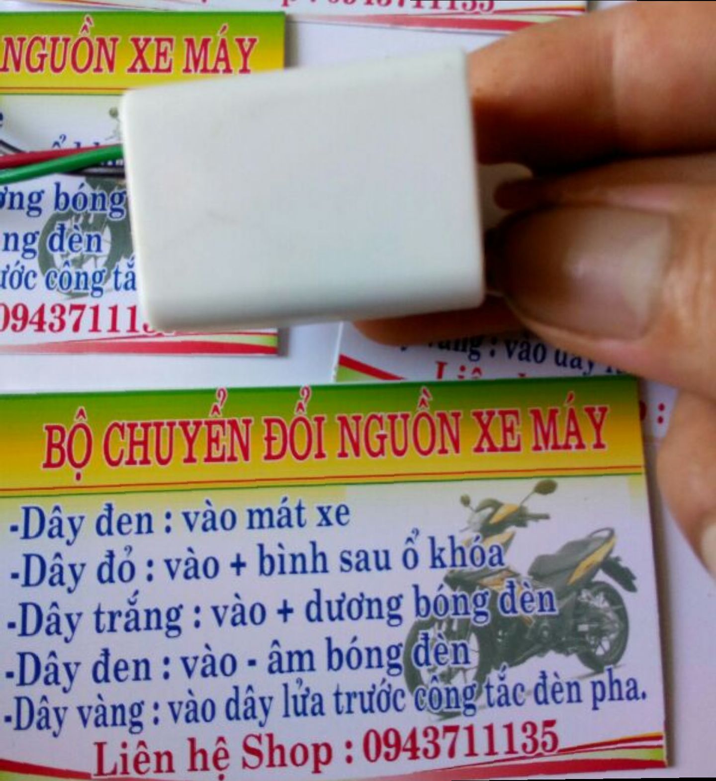 BỘ IC CHUYỂN ĐỔI ĐIỆN MÁY XE MÁY SANG ĐIỆN DC12V