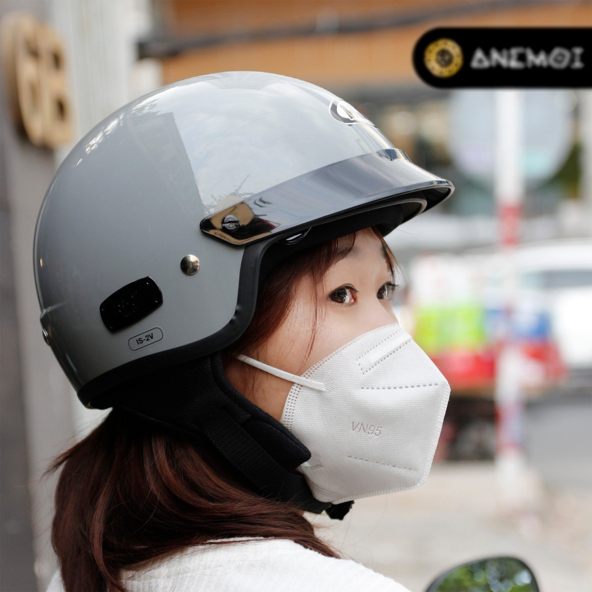 Mũ bảo hiểm kính âm HJC IS 2V