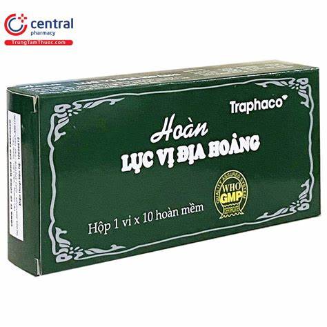 Viên Lục Vị Địa Hoàng Hoàn của Traphaco