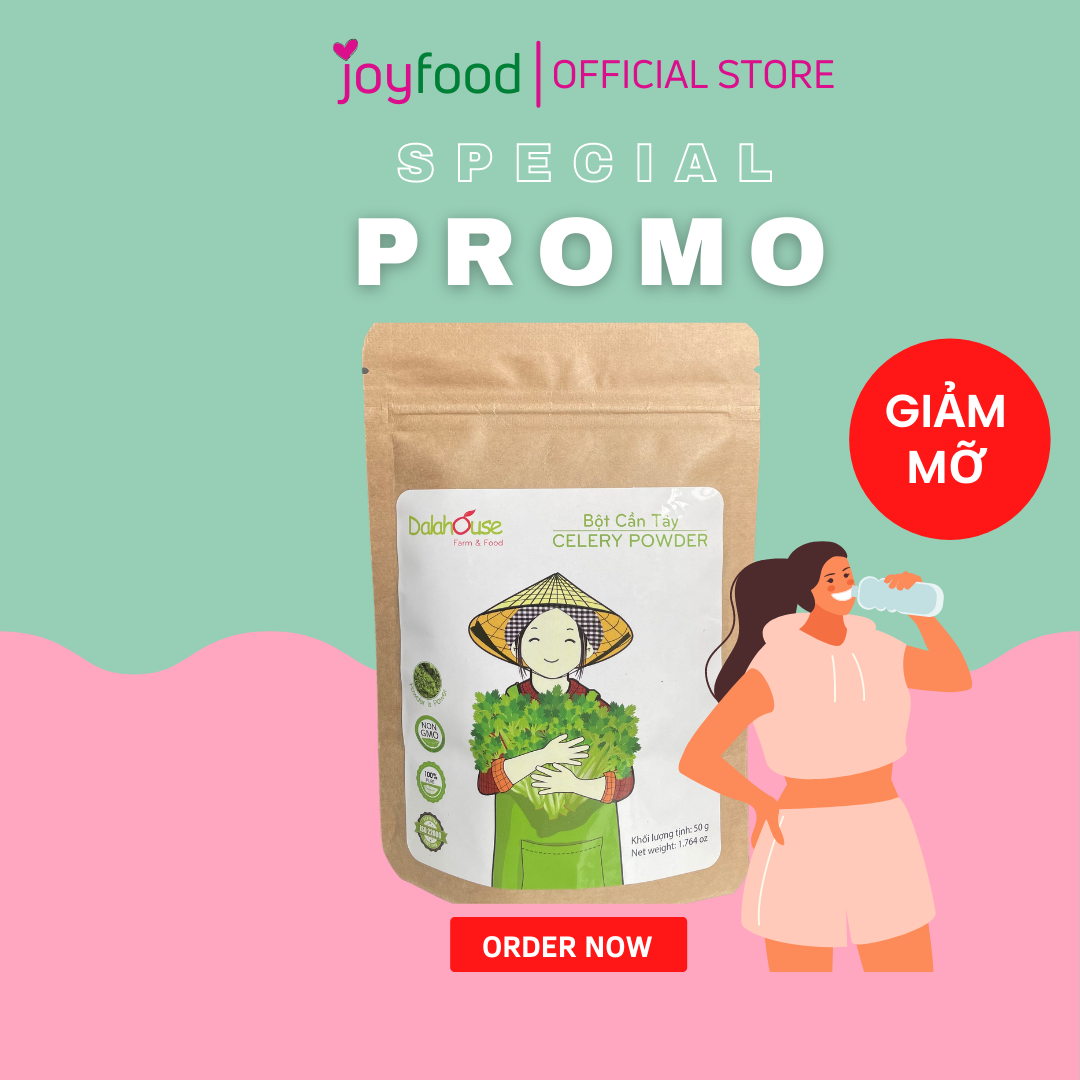 [HCM]Bột Cần Tây Sấy Lạnh Nguyên Chất Dalahouse