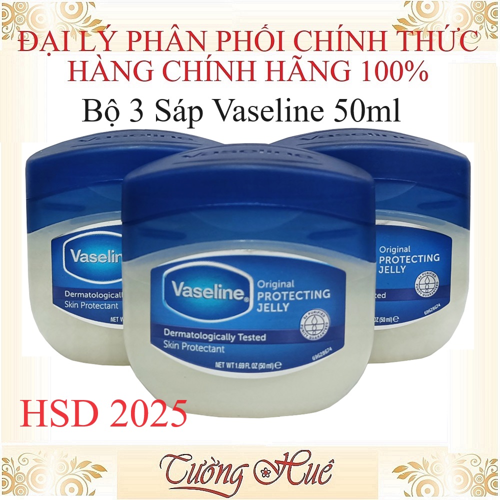 Sáp Dưỡng Ẩm Vaseline Original 100% Pure Petroleum Jelly- 49g/50ml