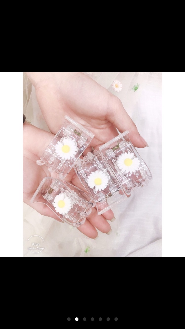 Kẹp Càng Cua 5 Răng Hoa Cúc