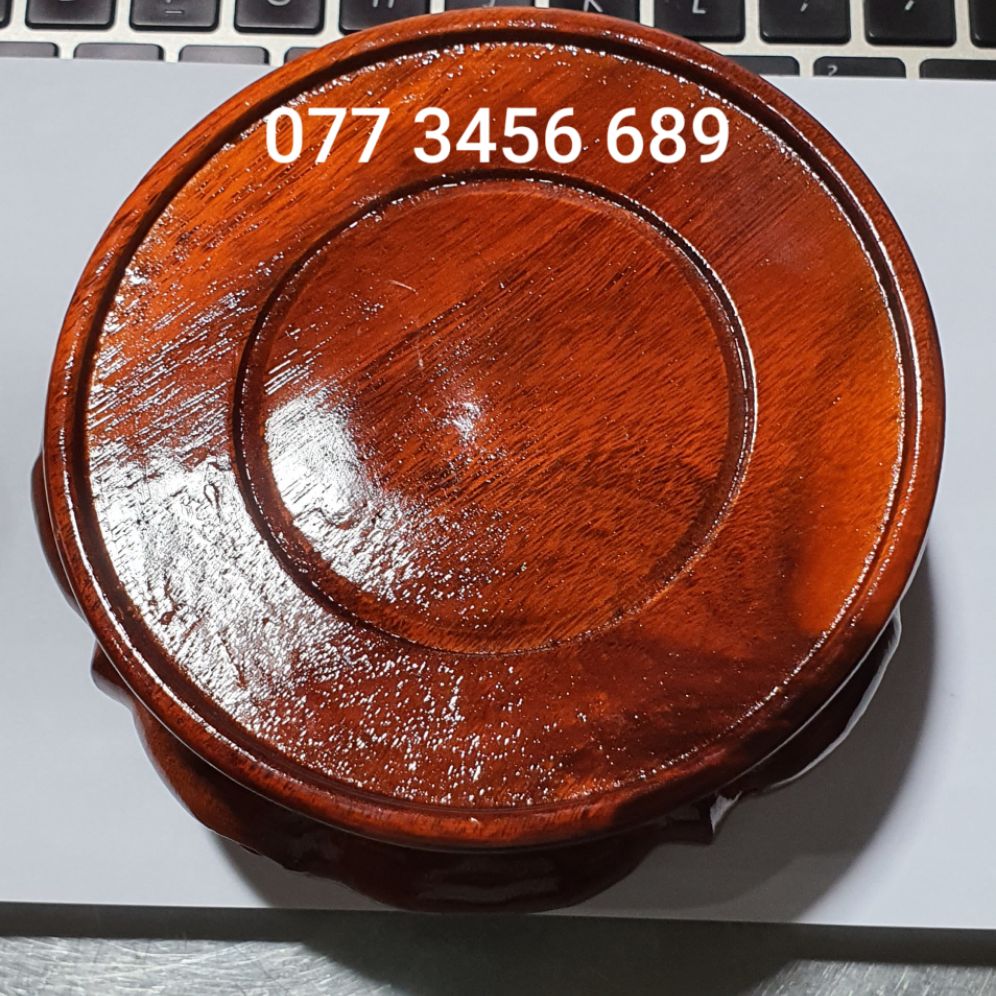 Đôn gỗ tràm cao 6cm phi 13 cm