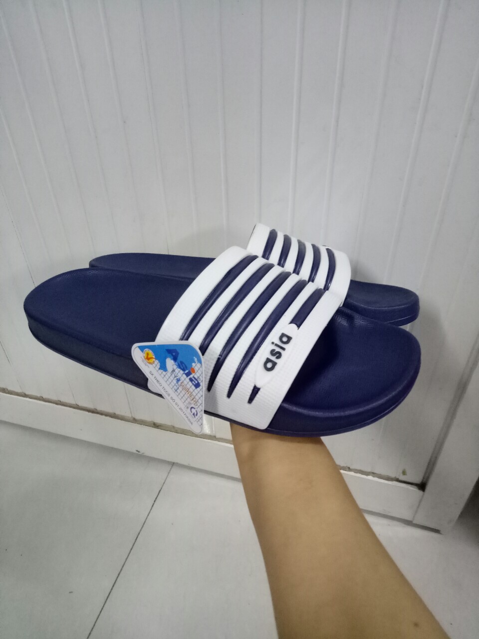 [HCM]Dép Quai Ngang Sọc Nam Asia