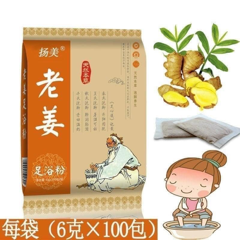 Combo 2 gói ngâm chân thảo dược ( mỗi gói 100 túi lọc nhỏ)