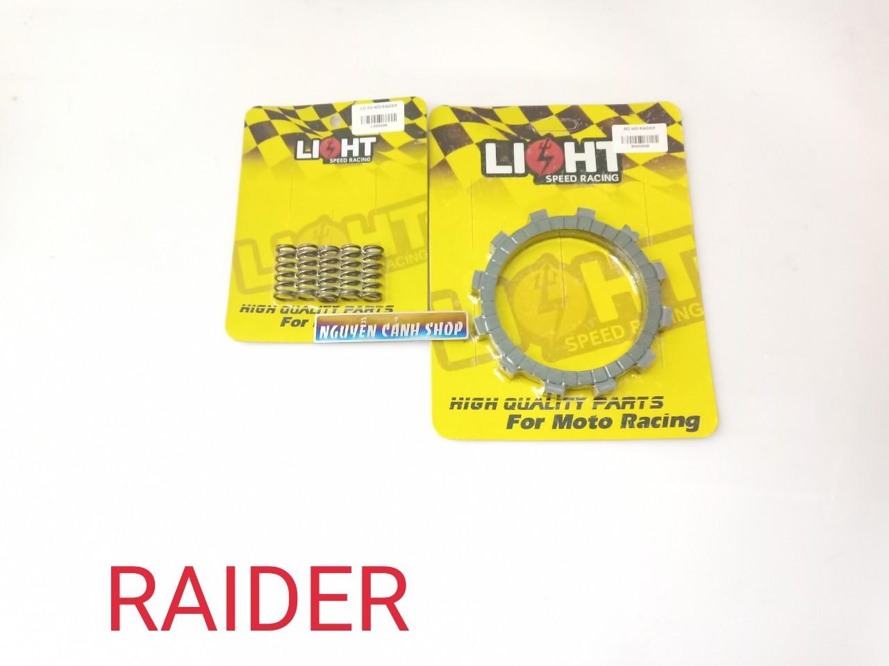 Bố nồi xe raider light lò xo nồi 2 món
