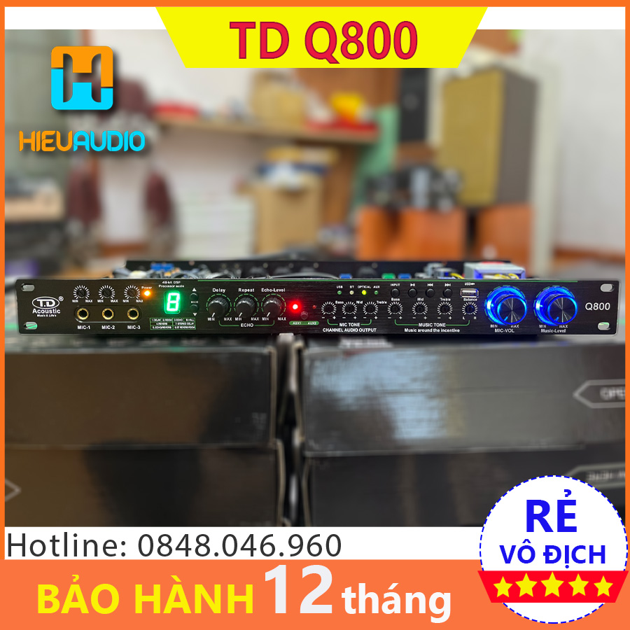 Vang cơ TD Q800 (8 Chế Độ Echo)