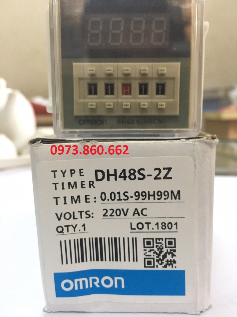 Rơ le thời gian  DH48S-S DH48S-1Z DH48S-2Z  ( Đã kèm đế)