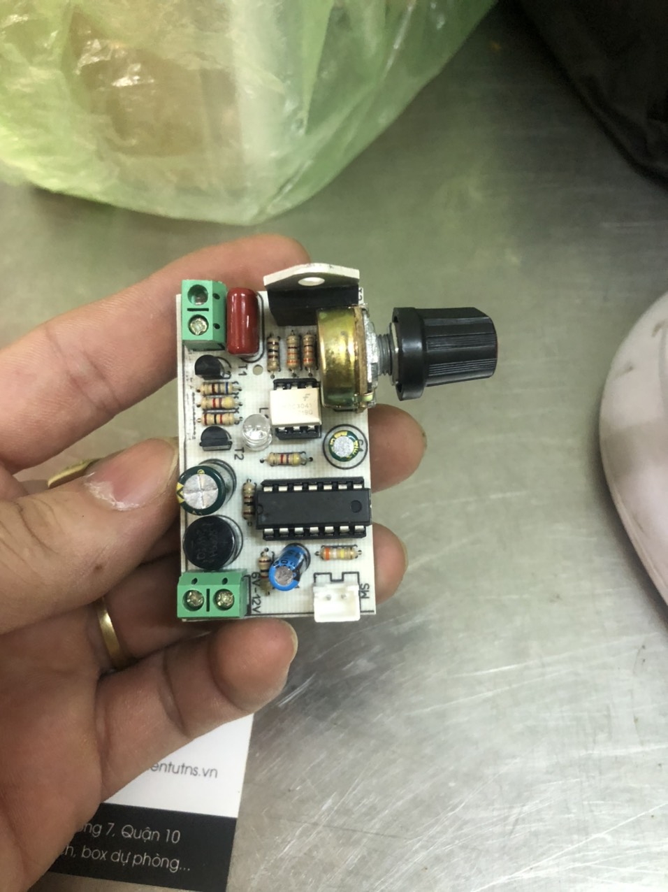HL. MẠCH TIMER CHẾ MÁY HÀN CELL ( HÀN ĐIỂM )