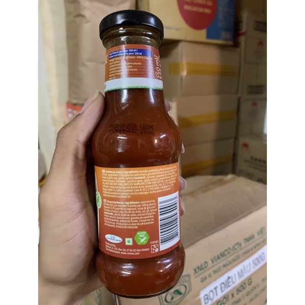Nước sốt ướp thịt nướng BBQ Remia 250ml