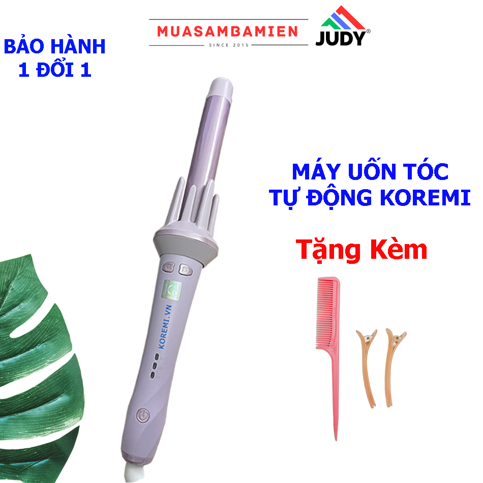 Máy uốn tóc xoăn tự động hàn quốc chỉnh nhiệt Cao cấp