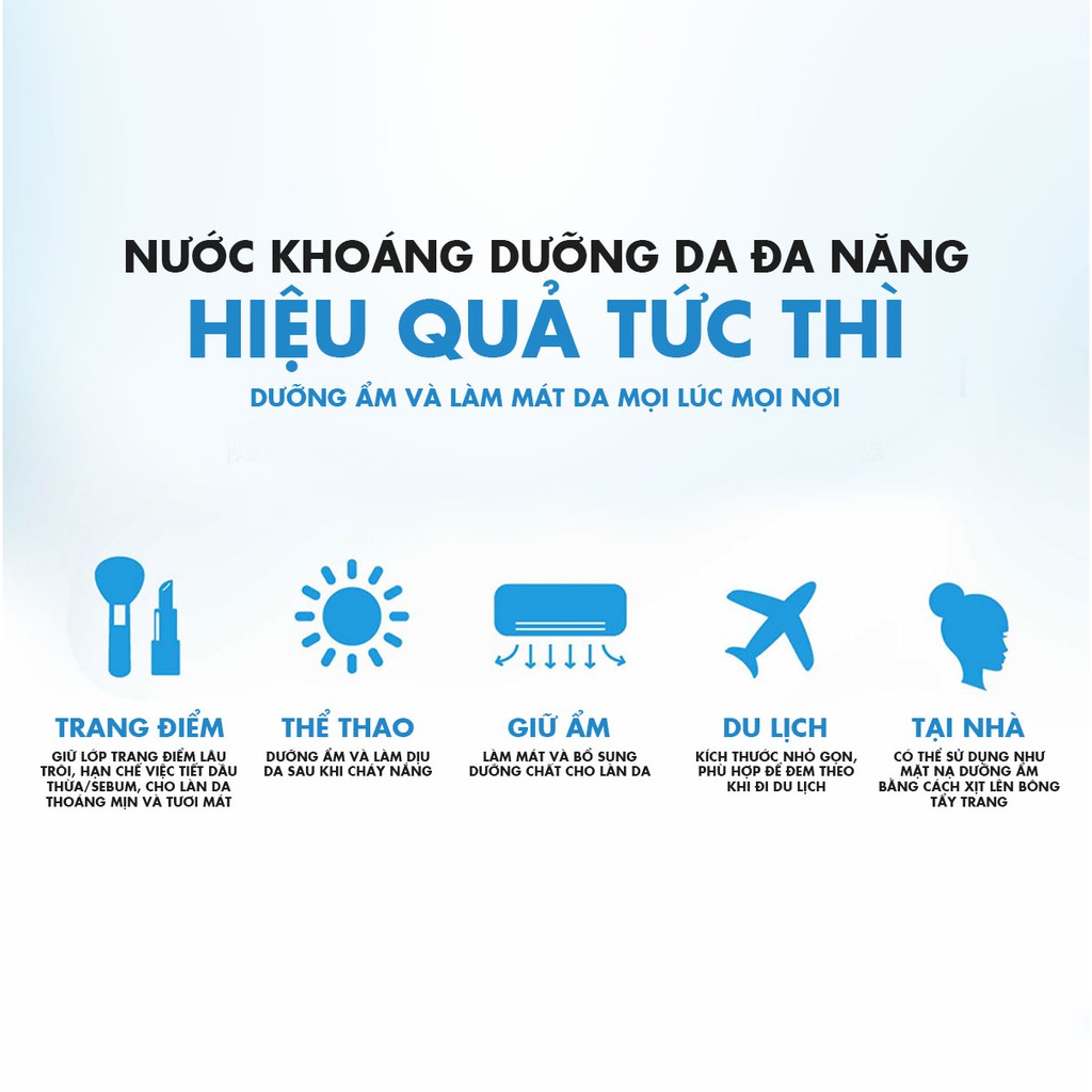 Xịt Khoáng Cho Da Nhạy Cảm Bio Essence 100Ml