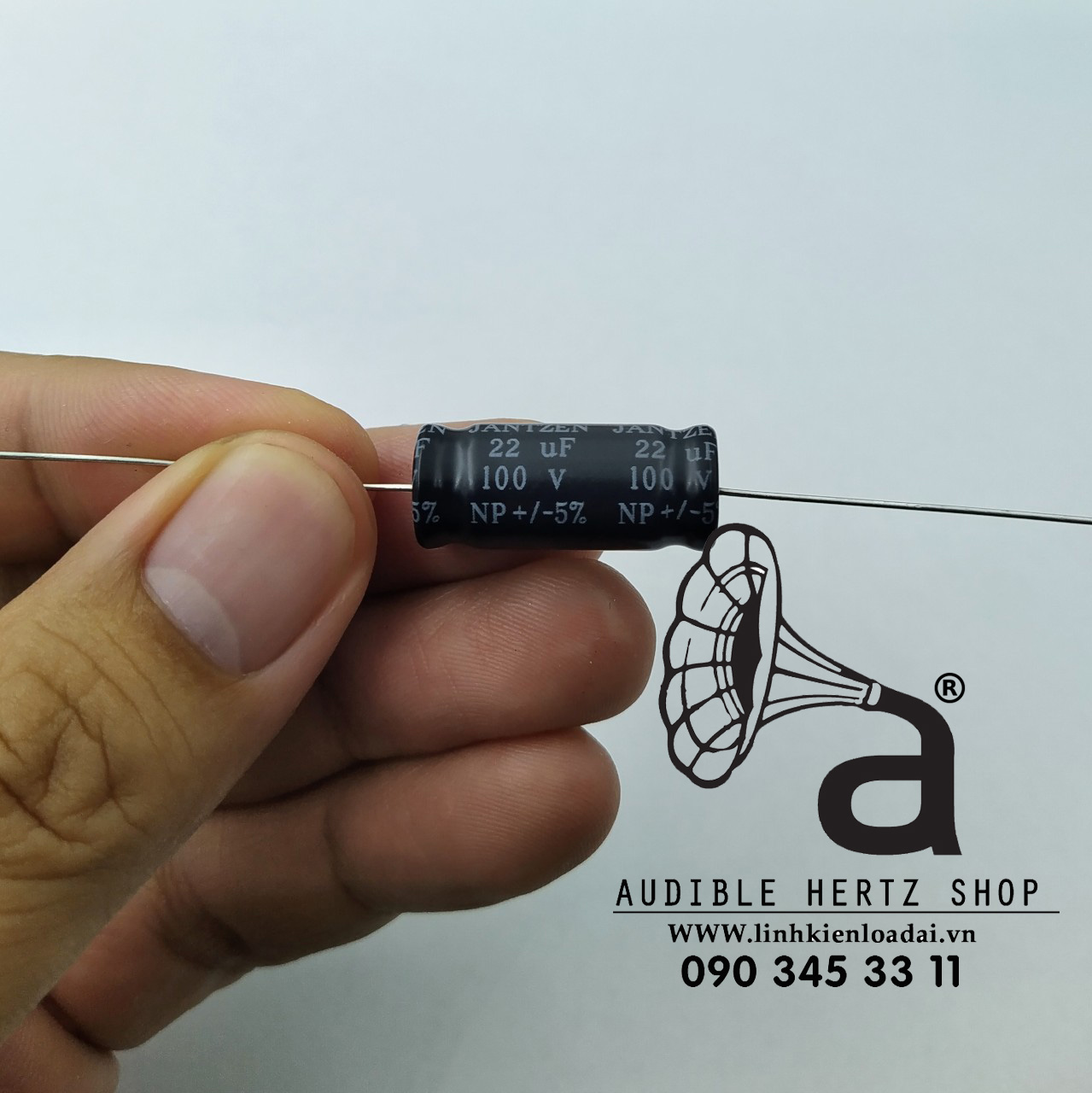 Tụ 22uf 100vdc jantzen-audio elecap