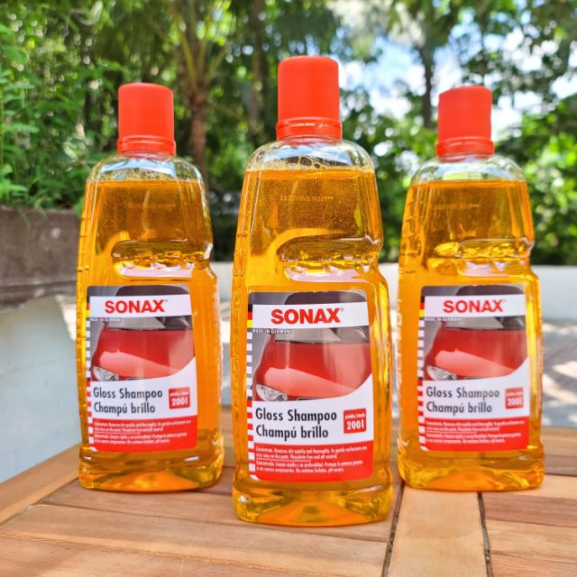 Nước rửa xe sonax, dung dịch rửa xe sonax sản phẩm đến từ CHLBĐ-Sonax 1L-