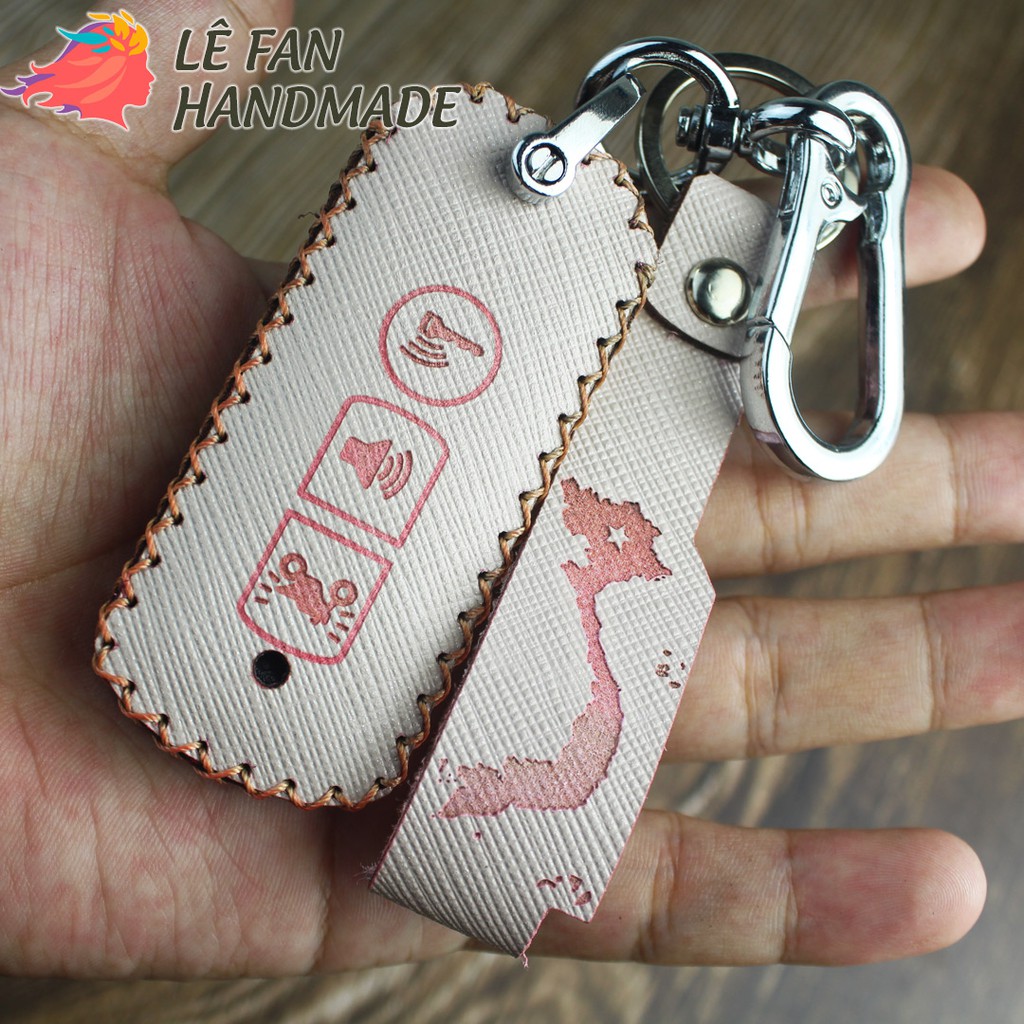 Bọc da chìa khoá smartkey xe SH, SH Mode, PCX, Cub, Adv