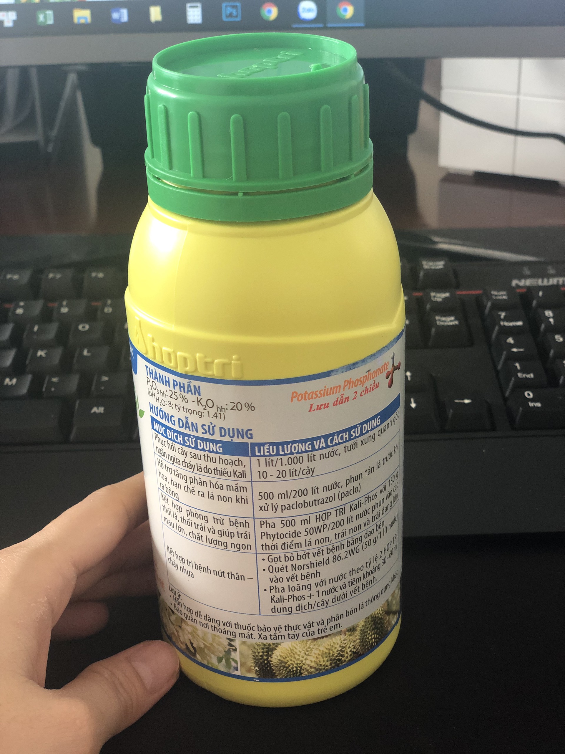 Phân bón Kali Phos 500ml