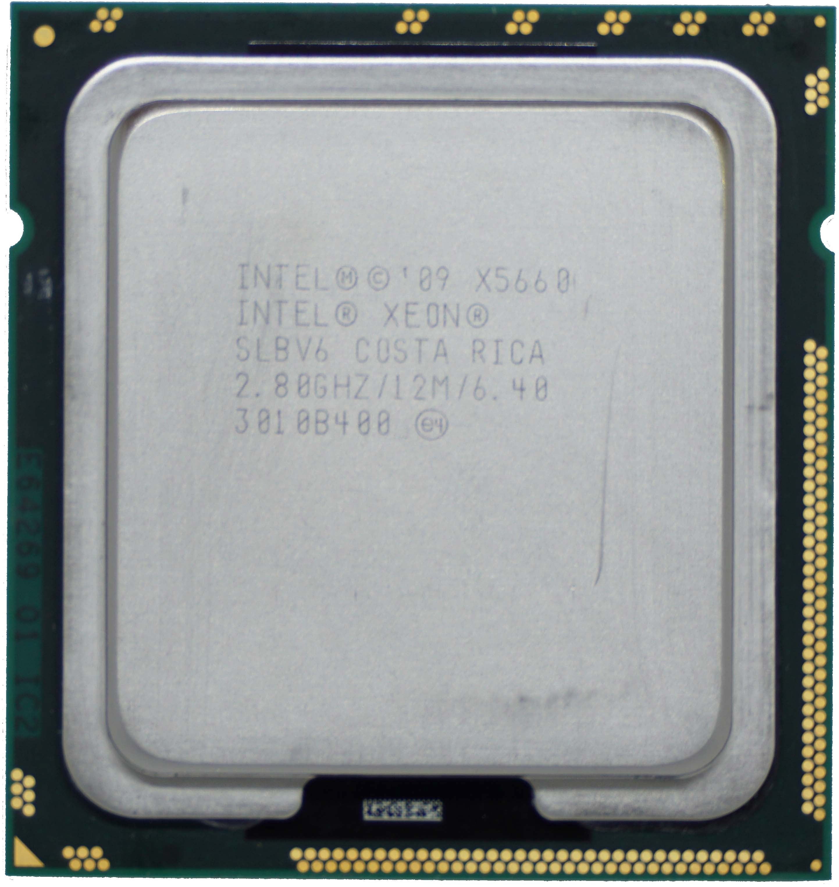 CPU Intel X5660 - 06 Cores, 12 Threads , 2.80Ghz/3.20GHz, 12MB Cache