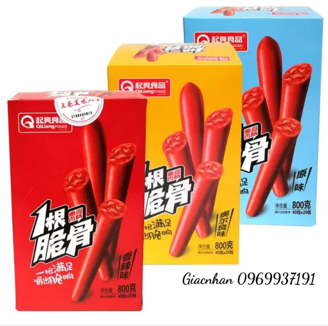Xúc xích sụn gà non dài/bi 7 viên