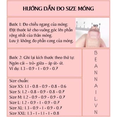 [Beannail.vn] Móng giả thiết kế tặng kèm dũa&keo&que đẩy da B143