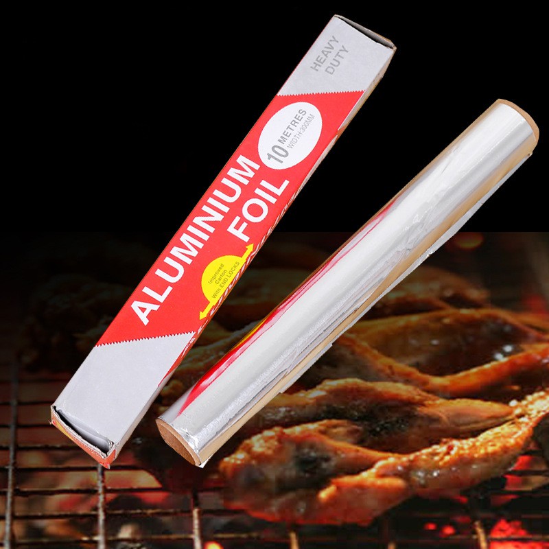 Cuộn giấy bạc foil nướng size 5m và 10m