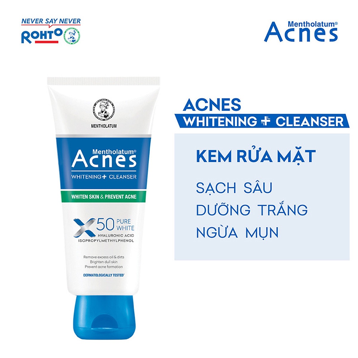 Sữa rửa mặt Acnes 100g- đủ mẫu